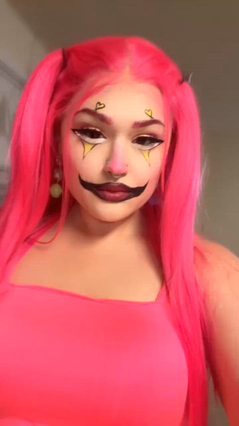 After I use you as a clown goddess you can play a round 😈 [oc]