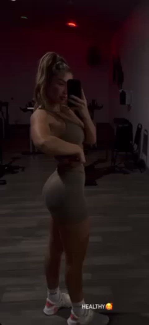 avery big ass big tits gym thick thighs clip