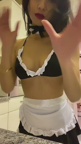naughty maid for a horny master