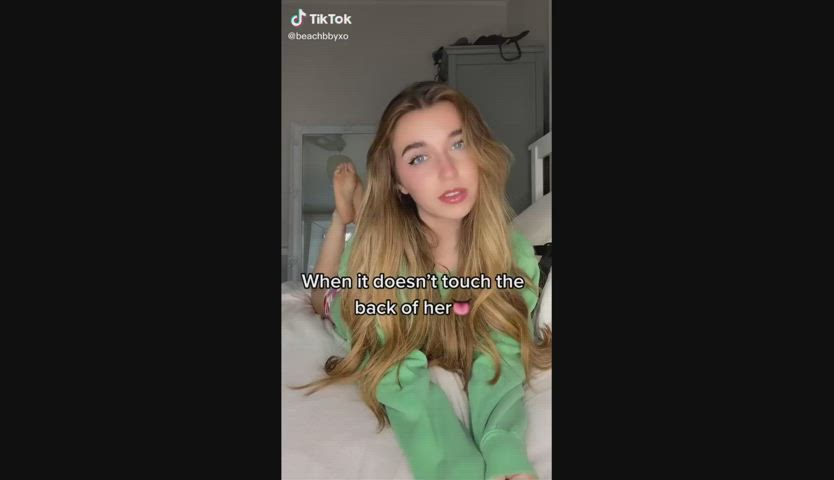 The hottest girls on TikTok are all size queens.