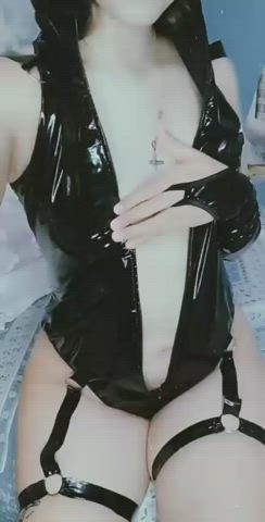 [OC] I love leather lingerie