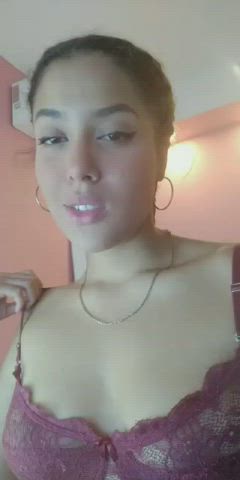 BBW Big Nipples Latina Lingerie Sensual Sex Webcam clip