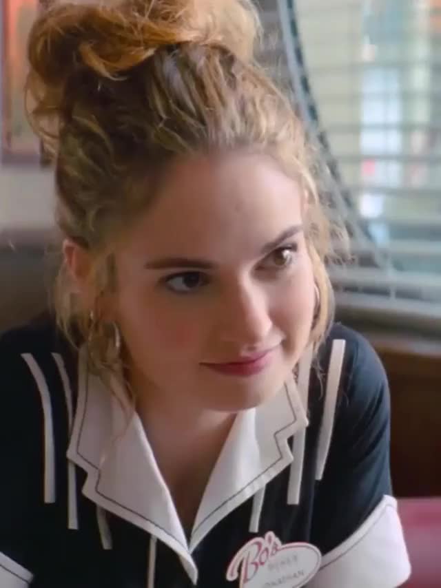 Lily James has perfect tits and ass