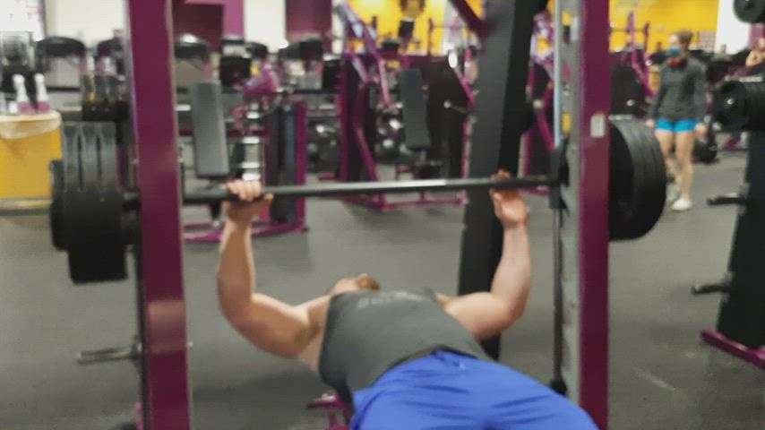 Set of 8 on bench press at 335lbs