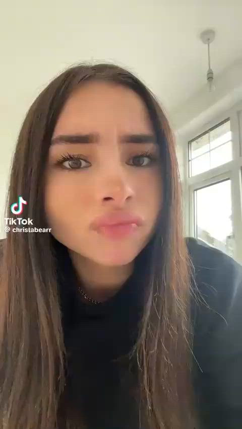 ass babe big ass booty bubble butt sfw solo teen tiktok white girl clip