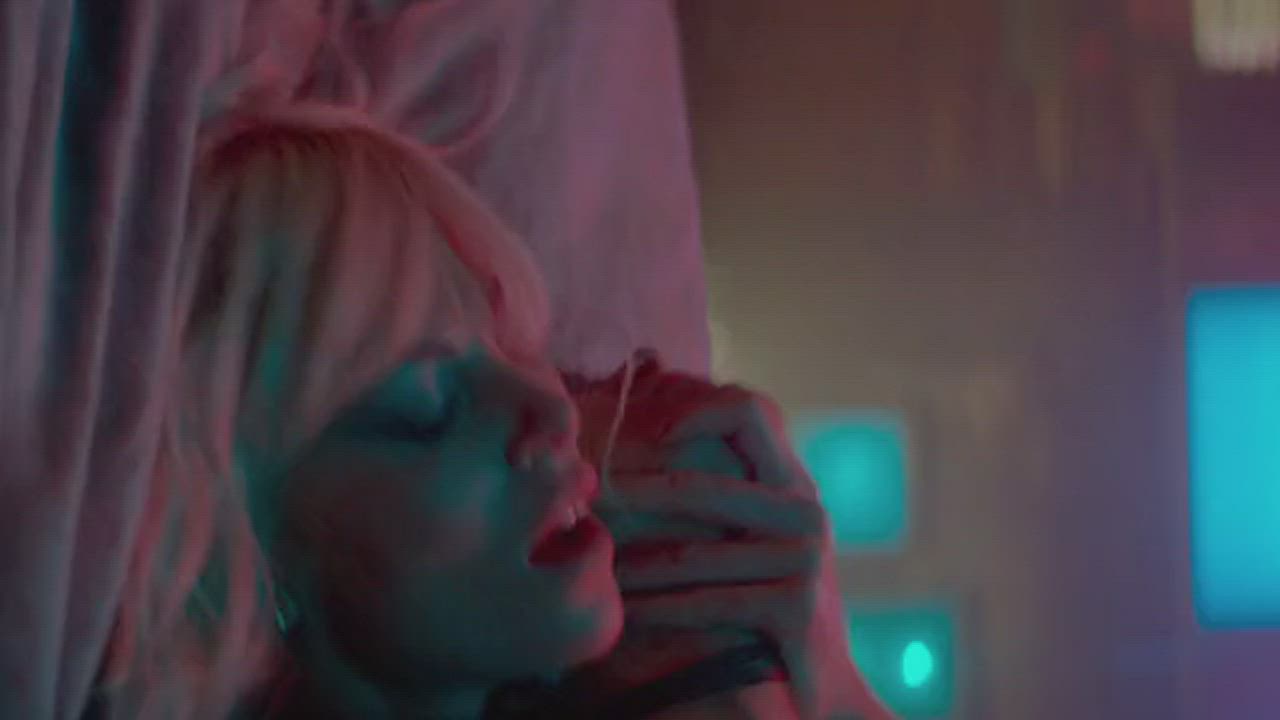 Sofia Boutella and Charlize theron get it on in ATOMIC BLONDE