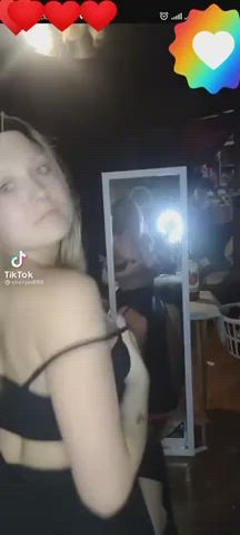 Exposed Teen TikTok clip