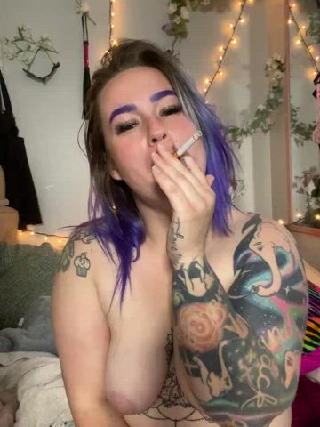 BBW Smoking Tattoo clip