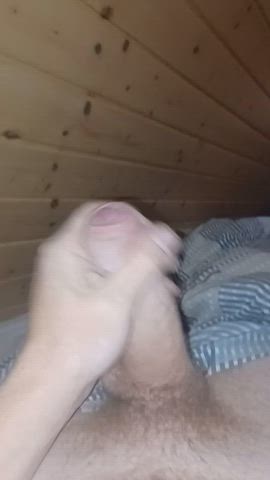 cumming hard after hours of edging