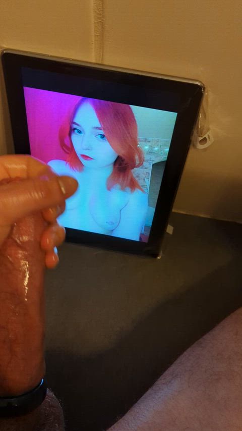 amateur cumshot tribute clip