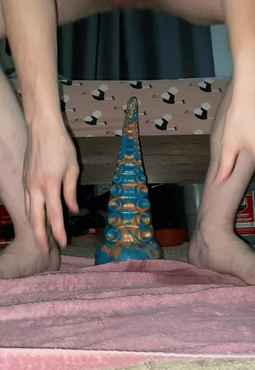 Bad Dragon Chastity Gaping clip