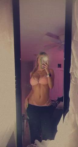 big tits blonde tiktok clip