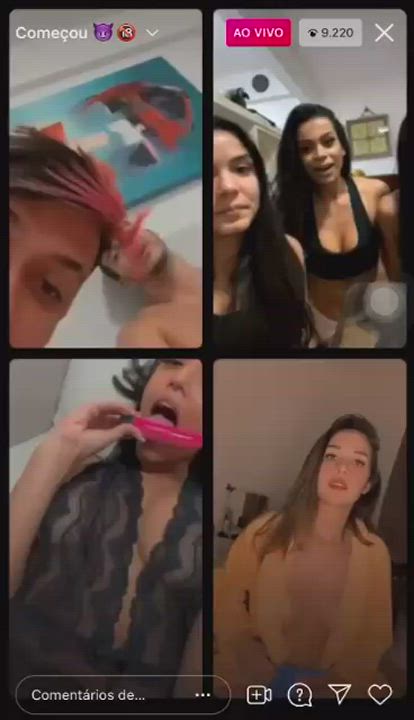 Brazilian Group Sex Nude clip