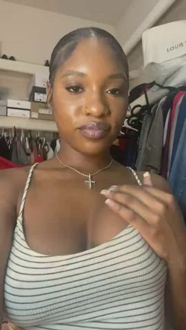 African American Ebony Nipples Tits clip