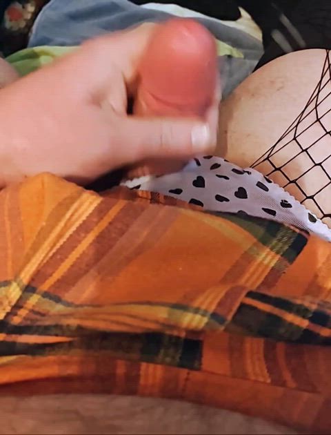 babecock cum panties stockings trans-panties-cum clip