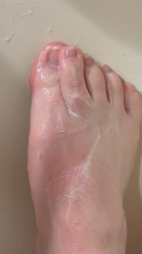 bbw dirty feet feet feet fetish findom shower soapy toes clip