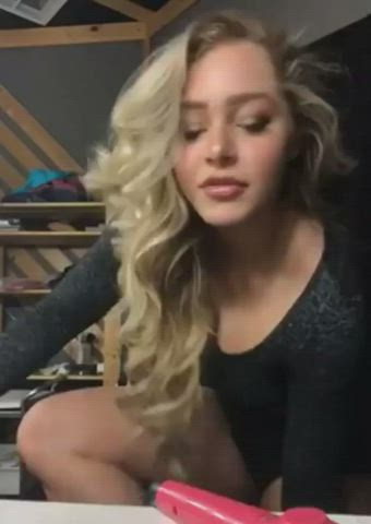 Accidental Blonde Chubby Clothed Erotic Long Hair NSFW Natural Natural Tits Pussy
