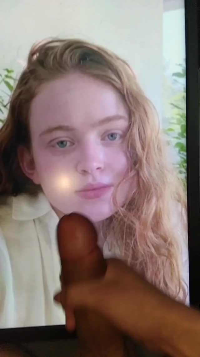 My Cum Tribute for Sadie Sink (Full video 4K in comments)
