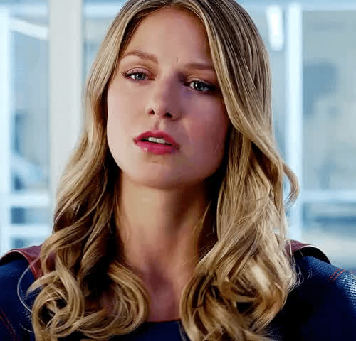 Your gf Kara [Melissa Benoist] seems to be upset she was paired with you instead