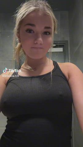 big tits huge tits teen thick tiktok clip