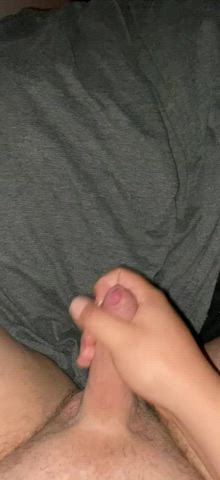Was told this is a good place to post my tight foreskin and decent loads😉