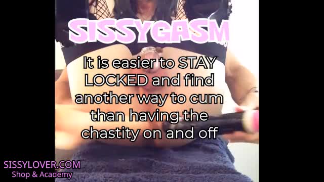 Buy a chastity and stay locked!