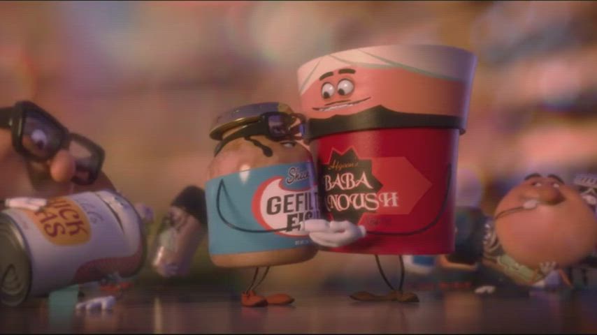 3d animation cartoon kissing clip