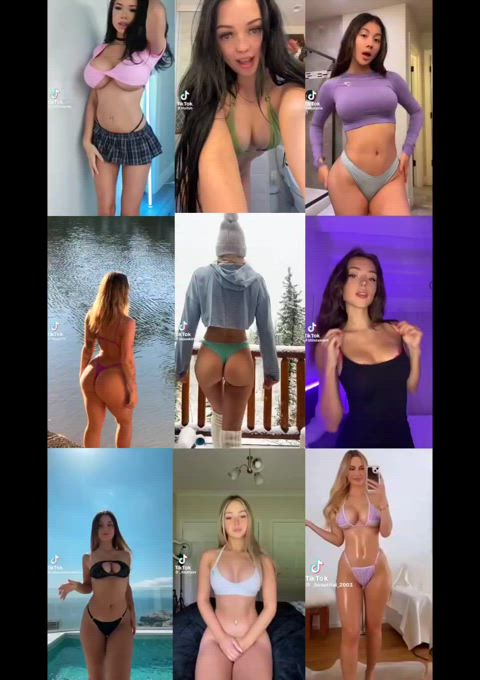 compilation non-nude tiktok clip