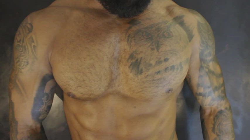 abs anal ass ebony fitness legs muscles tattoo webcam clip
