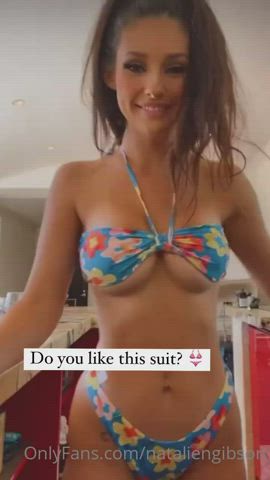 Bikini Brunette OnlyFans clip