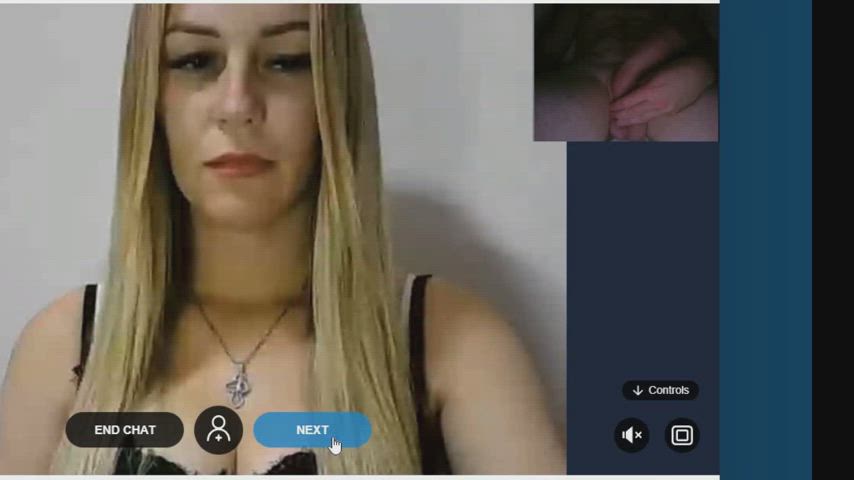 big dick blonde dirty blonde homemade reaction white girl clip