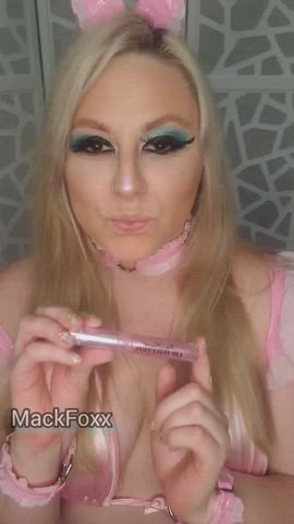 amateur bbw blonde chubby lips lipstick fetish onlyfans clip