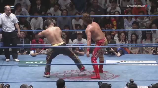 AJPW - Triple Crown Title: Kento Miyahara(C) vs Naomichi Marufuji (24.05.2018)