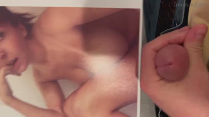 amateur big dick big tits cumshot male masturbation tribbing tribute clip