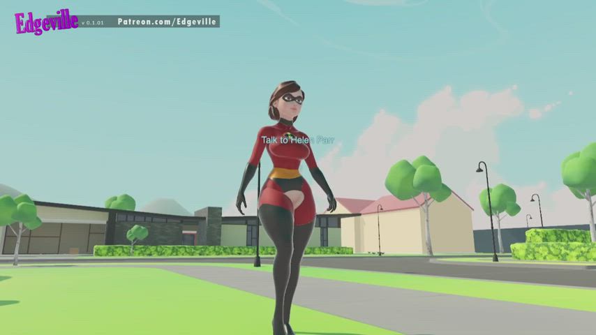 Mrs Incredible and her sexy huge ass