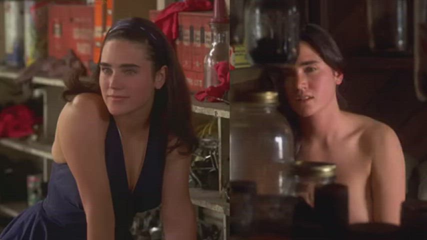 Jennifer connelly cleavage and boobs