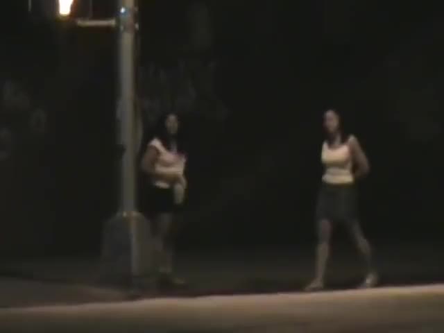 NYPD cops pose as prostitutes.