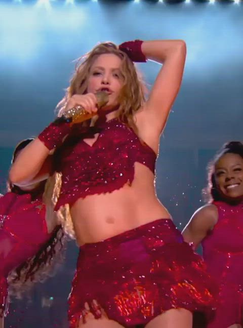 belly button shakira belly clip