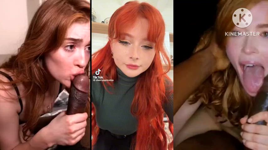 bbc blowjob gagging gooning jia lissa pale pornstar redhead split screen porn tiktok