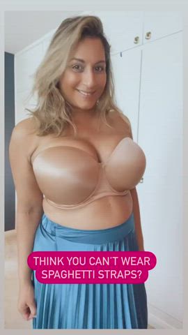 Bra Busty Cleavage clip