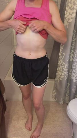 Hope you like small, athletic tits