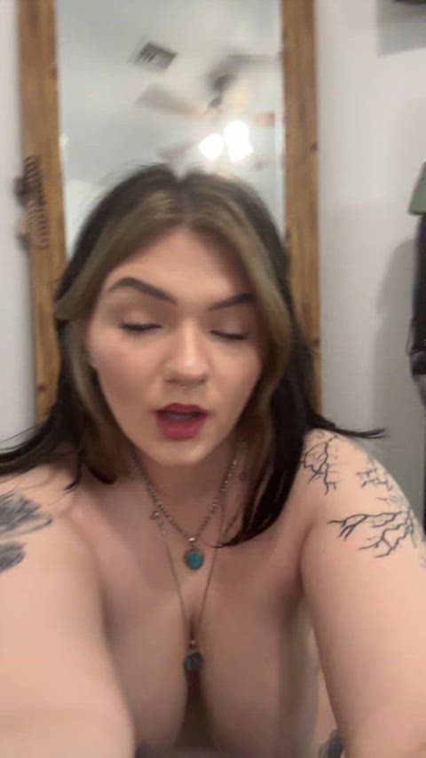 bbw big tits booty foot fetish mirror natural tits nude pussy sex tiktok clip