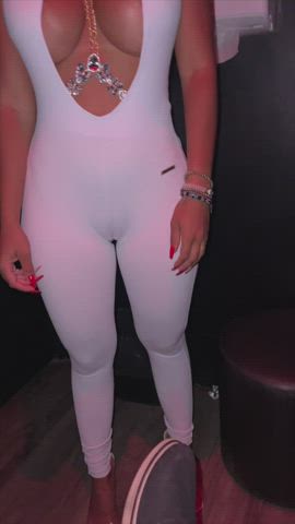 I was so slut with this bodysuit yesterday in one Glory Hole in one Swing Club