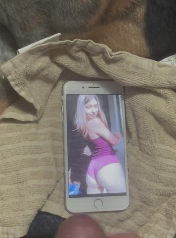 Tight teen booty Cumtribute