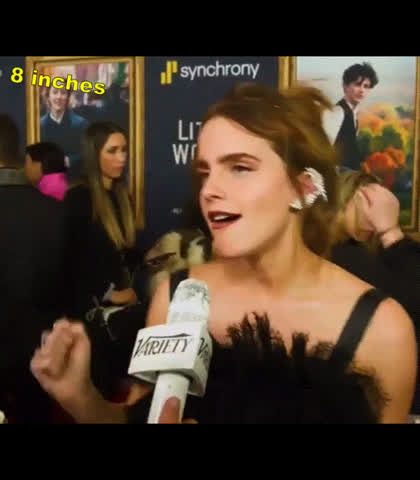 Celebrity Emma Watson Size Difference clip