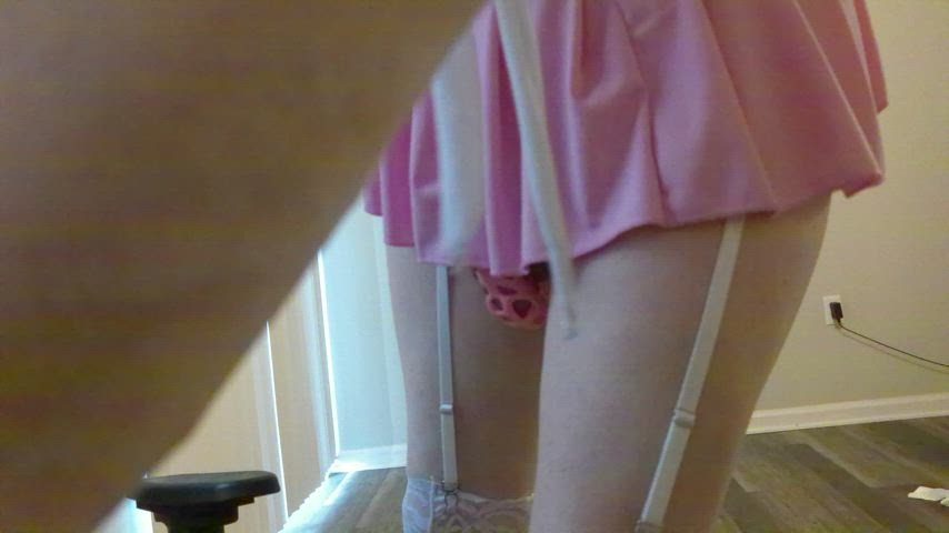 Chastity Sissy Spanking clip