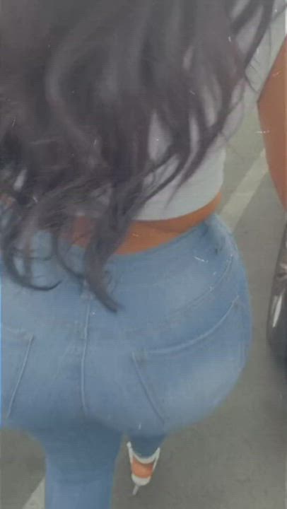 Ass Booty Jeans Thick clip