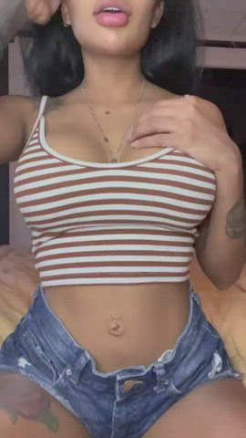 babe boobs busty ebony nipples tits titty drop clip