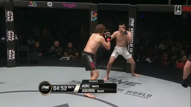 Here's pretty much the whole Ben Askren fight from One, his last for the organization