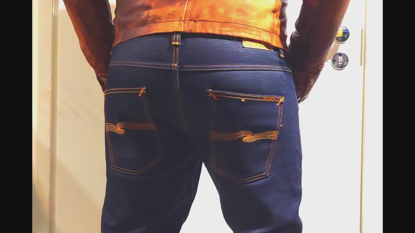 amateur ass big dick bulge jeans male clip